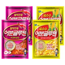 토코 베스트 커플2 떡밥 세트 어분글루텐 2p + 옥수수어분글루텐 2p, 1세트