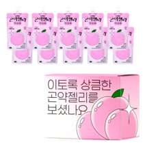 단슐랭 단백질 복숭아 곤약 젤리 10개입, 150g, 1개
