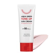 나어릴때 아쿠아 그린 무기자차 톤업 선크림 SPF50+ PA+++, 60ml, 1개