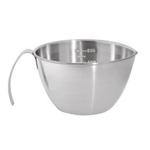 스텐 손잡이 계량 믹싱볼 600ml