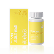 퓨어맘 임산부 멀티비타민 96g, 120정, 1개