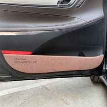 바이블오토 차량용 스크래치 방지 도어커버, 더 뉴 그랜저 19년형 12월~, 브라운, 현대