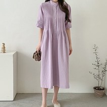 봉봉스토리 핀턱오픈 원피스 임부복