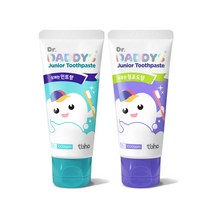 닥터데디스 아동용 튼튼 불소치약 민트향 60g + 청포도향 60g 세트