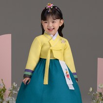 더예한복 여아용 848 채린달이 한복세트