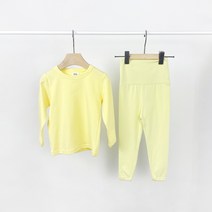 아동용 컬러 믹스 홈웨어 상하의 세트
