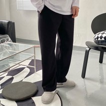 남성용 오티디 와이드핏 스판 밴딩 분또 일자팬츠