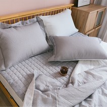 데코럽 차갑고 시원한 호텔 60수 아사면 시어서커 여름이불 풀세트