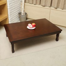 하련솔 직사각 교자상 80 x 61 x 28 cm, 엔틱