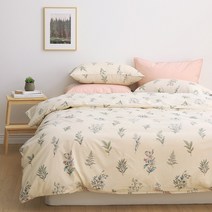 앤가든 에어로 순면광목 이불커버, 멀티