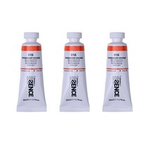 신한에쎈스 아크릴 컬러 물감 Tube A 시리즈 퍼머넌트 오렌지 3p, 1색, 50ml
