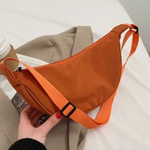 지니얼 여성용 여행 캐주얼 반달 크로스 숄더 슬링백 GA2629