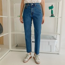 린다샵 여성용 로기트 데님 배기 팬츠 PT7979K17
