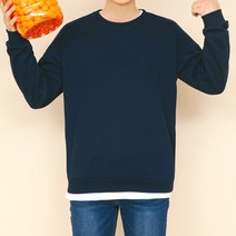 머시따 세미 오버핏 특양면 맨투맨