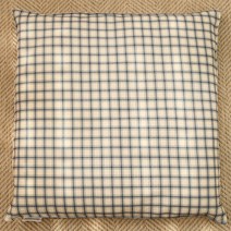 아망떼 스퀘어폴 린넨 방석커버, BLUE