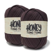 니뜨 허니 통통 뜨개실 100g x 2p, 119 다크브라운