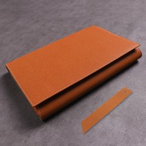 아바 사피아노 오픈형 북커버 L, 1개, 캐롯 오렌지(북커버), 랜덤발송(북마크)