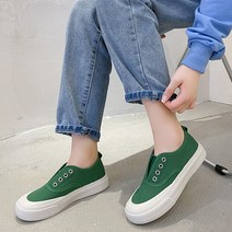 안다로미 여성용 버튼케이 슬립온