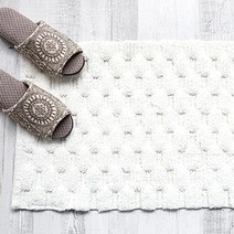 까사스토리 아리아 욕실용 발매트, 아이보리