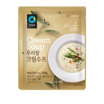 청정원 우리쌀 크림수프, 60g, 1개