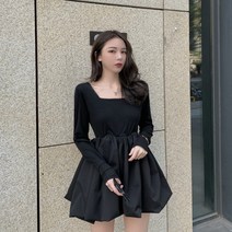 무지무지 프렌치 벌룬 원피스