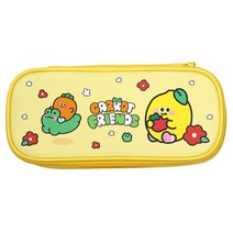 핑크풋 10000 당근 파우치 필통, 노랑, 1개