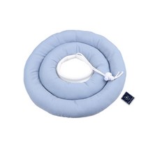 딩동펫 반려동물 스토퍼 넥쿠션, 블루