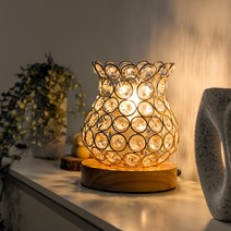 미트라샵 크리스탈 꽃형 무드등, 골드