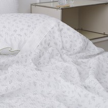 프리미엄리플 자연콜렉션 여름 홑이불, 더가든 그린