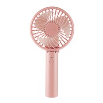 프롬비 사일런트 스톰 저소음 휴대용 미니 선풍기, FA135B, 인디핑크