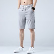 남성용 알럽홈 린넨 5부 슬림팬츠