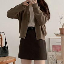 에이와비 노비아 미니 스커트 + 벨트