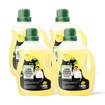 지오클린 레몬테라피 플러스 고농축 액체세제, 2.5L, 4개