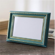 뽀르픽 엔틱 인테리어 액자, 플라워블루