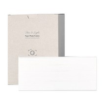 모노라이크 슬림 앤 라이트 페이퍼 프레임 100p, 화이트