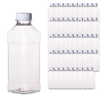 서울패키지 사각쥬스 페트 화이트캡, 50개, 500ml