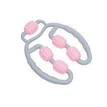 행복의모든것 5롤러 마사지기 지압볼, 1개, 핑크