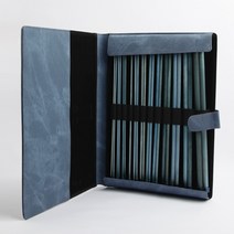 라이키 INDIGO 막힘대바늘 세트 35cm 블루데님, 1세트
