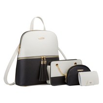 BODE 여성용 팜필리패턴 백팩 4종 세트