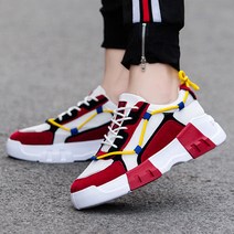 뮤베아 남성용 플랫 트렌드 스니커즈 MS212