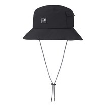 힐크릭 멀티 포켓 버킷햇 H322, BLACK