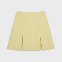 미쏘 맞주름 미니 스커트