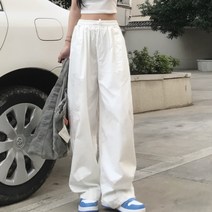 모네타 여성용 캐주얼 루즈 와이드 팬츠