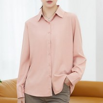 디어로라 여성용 데일리 링클프리 셔츠블라우스