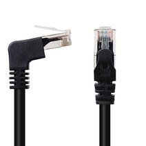 넥스트링크 UTP CAT 6 랜케이블 상향 꺾임 2m, 1개, NL-UL35