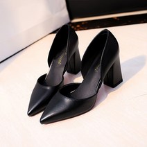 여성용 스틸레토 뾰족 앞코 통굽 하이힐 PRDS124