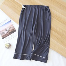 스타 웨이스트 밴딩 아이스 크롭 임부 잠옷 긴바지