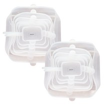 마켓플랜 스마일 실리콘 뚜껑 6종 x 2세트