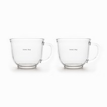 쓰임 코발트 시리얼 머그 타이포 500ml, 2개