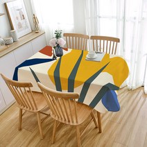 페어링 북유럽풍 모란디컬러 린넨 식탁보, ZB309, 4인용(140 x 180 cm)